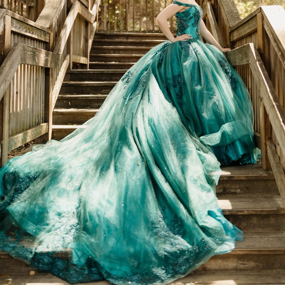 Selling this quince dress! great for prom, sweet 16 or a quince!